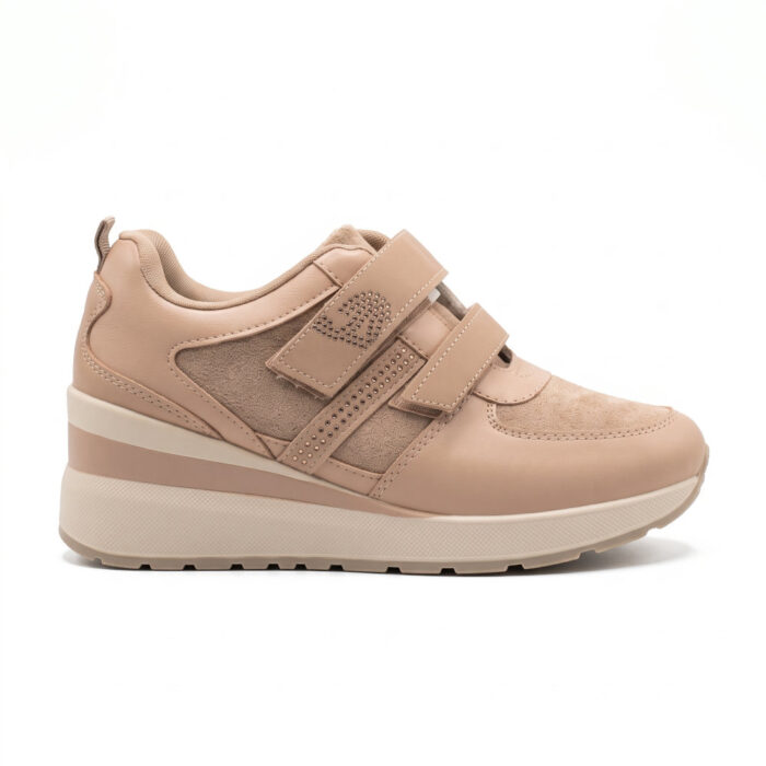 Renta Γυναικεία Sneakers Χακί 827 - Lampis Shoes