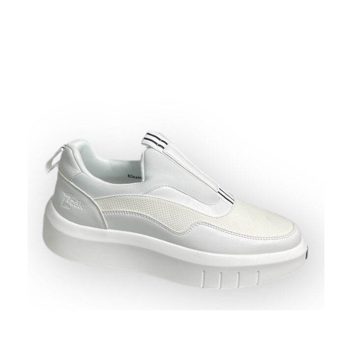 Zak Ανδρικά Sneakers Λευκά SD04001 - Lampis Shoes