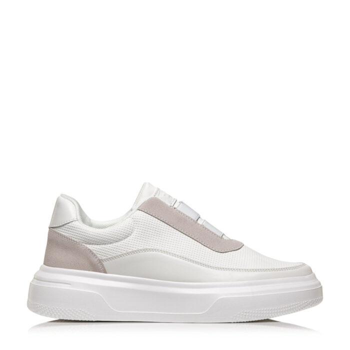 Zak Ανδρικά Sneakers Λευκά SD04020 - Lampis Shoes