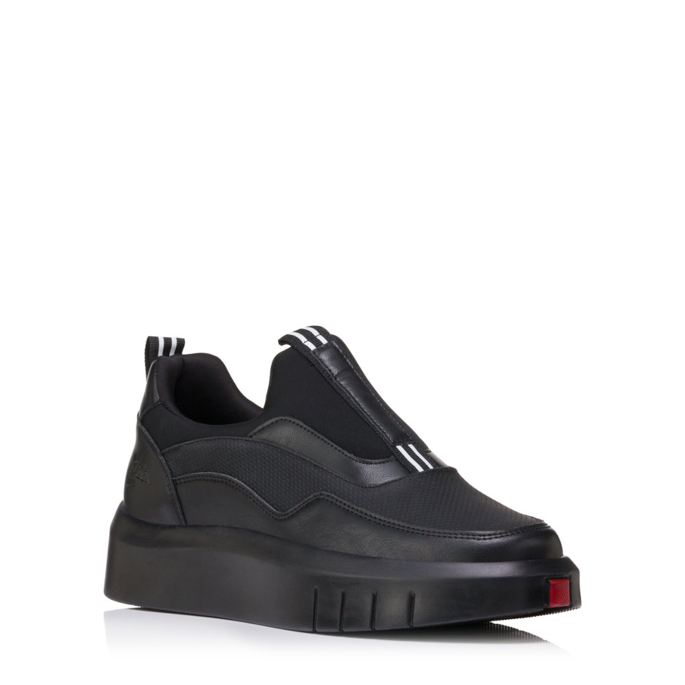 Zak Ανδρικά Sneakers Μαύρα SD04001 - Lampis Shoes