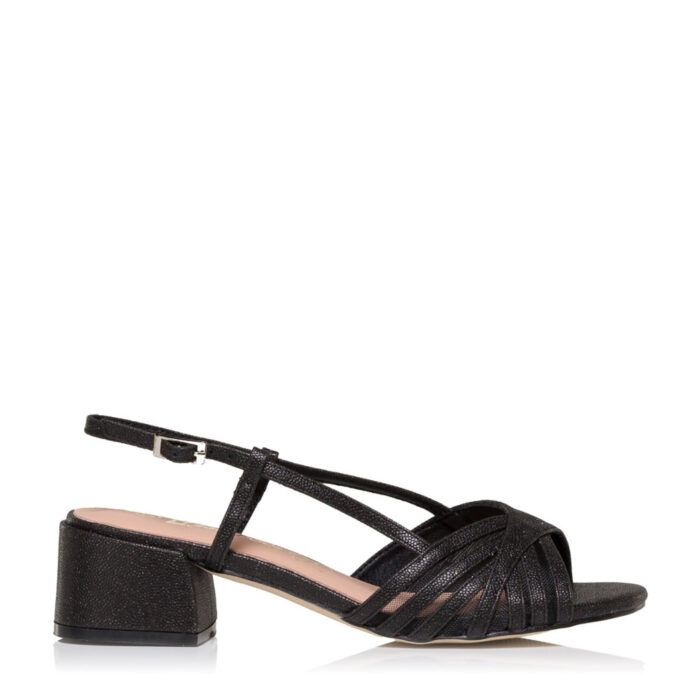 Zak Γυναικεία Πέδιλα Μαύρα SD06015 - Lampis Shoes