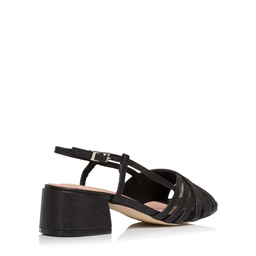 Zak Γυναικεία Πέδιλα Μαύρα SD06015 - Lampis Shoes