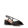 Zak Γυναικεία Πέδιλα Μαύρα SD06015 - Lampis Shoes
